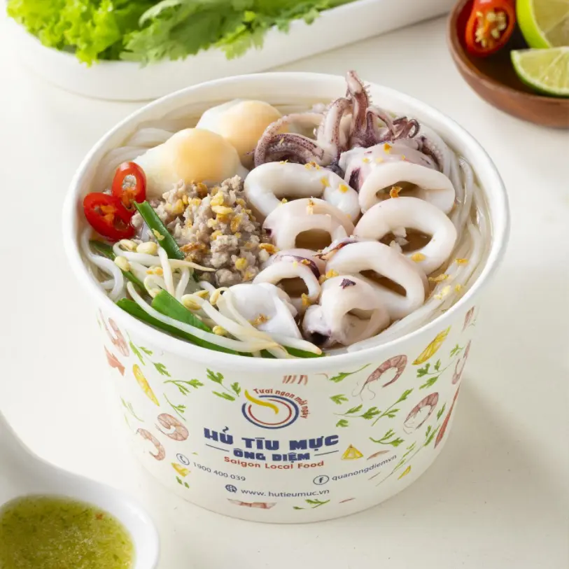 Hình ảnh Hủ tiếu mực double