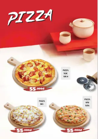 Hình ảnh pizza bò