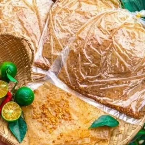 Hình ảnh Bánh tráng muối nhuyễn