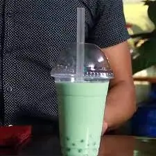 Hình ảnh Trà sữa thái xanh topping