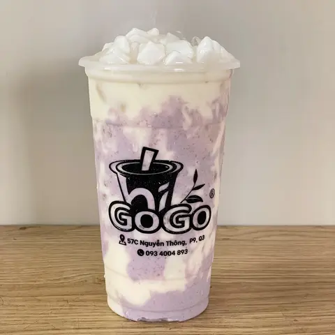 Hình ảnh Sữa gấu khoai môn tươi