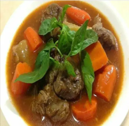 Hình ảnh Mì gói bò kho