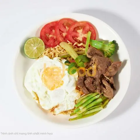 Hình ảnh Mì xào bò trứng