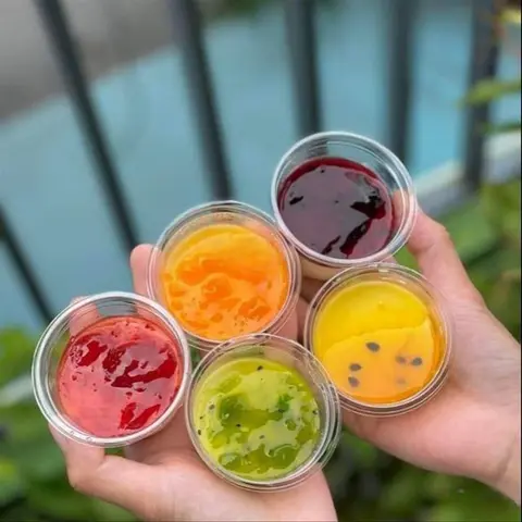 Hình ảnh Combo 4 vị panna cotta