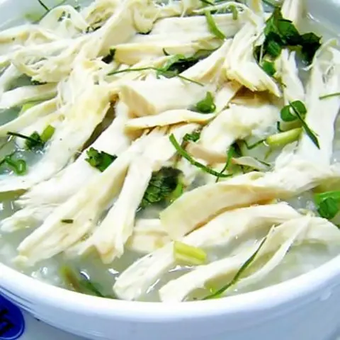 Hình ảnh Cháo gà xé