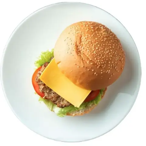 Hình ảnh Hamburger bò phô mai