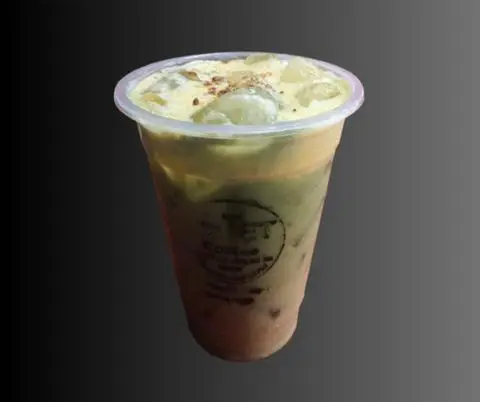 Hình ảnh Cafe matcha kem trứng