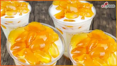 Hình ảnh Sữa tươi thốt nốt rim ( dừa nước )