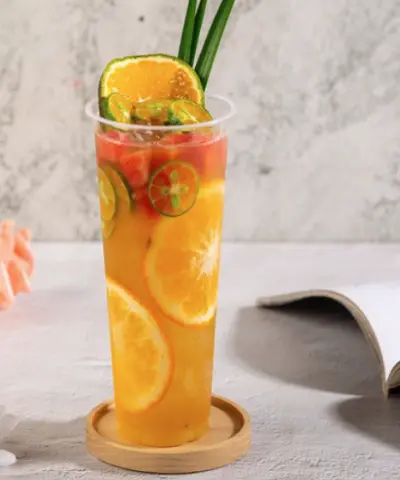 Hình ảnh Trà trái cây nhiệt đới - ly 700ml