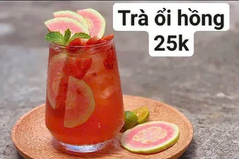 Hình ảnh Trà ổi hồng
