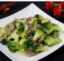 Hình ảnh Bông cải xào bò