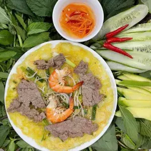Hình ảnh Combo 5 bánh xèo lớn tôm - thịt bò đặc biệt
