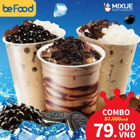 Hình ảnh Combo 3 Trà Sữa - 01 Trà Sữa O-coco - 01 Trà Sữa 2J size L - 01 Trà Sữa Bá Vương