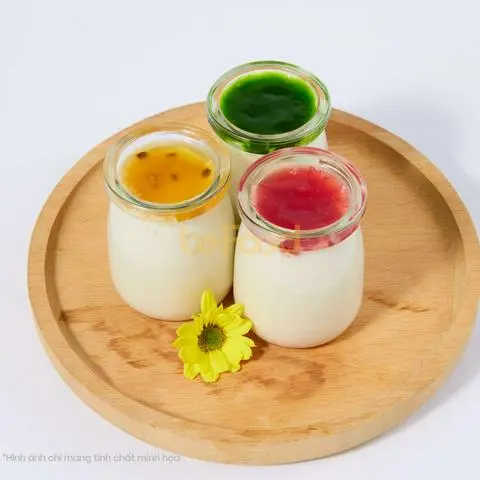 Hình ảnh Combo 10 hũ panna cotta mix vị