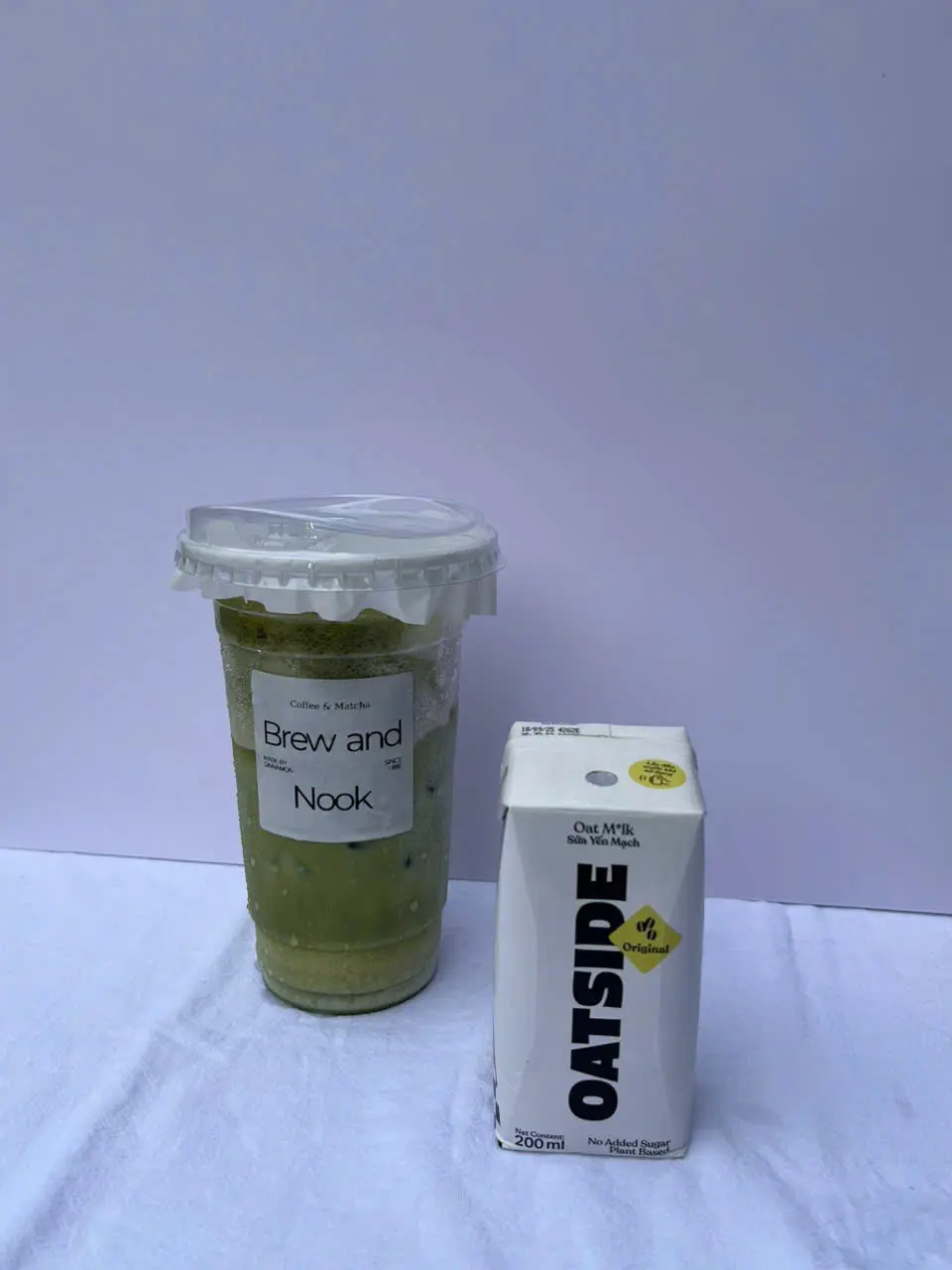 Hình ảnh Matcha uji sữa yến mạch