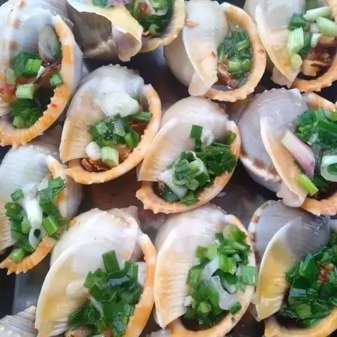 Hình ảnh Ốc tỏi nướng mỡ hành