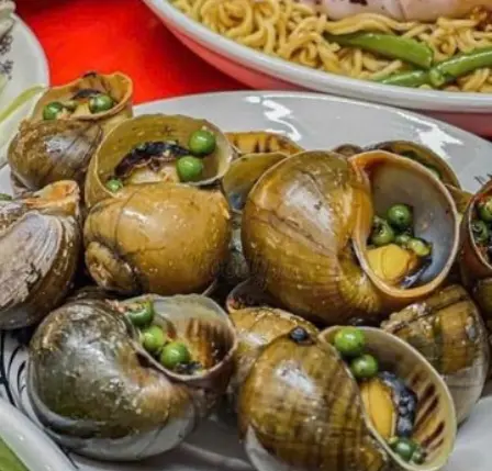 Hình ảnh Ốc lác nướng tiêu xanh