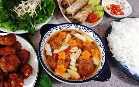 Hình ảnh Bún chả Hà Nội thập cẩm