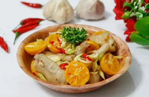 Hình ảnh Chân gà sả tắc rút xương