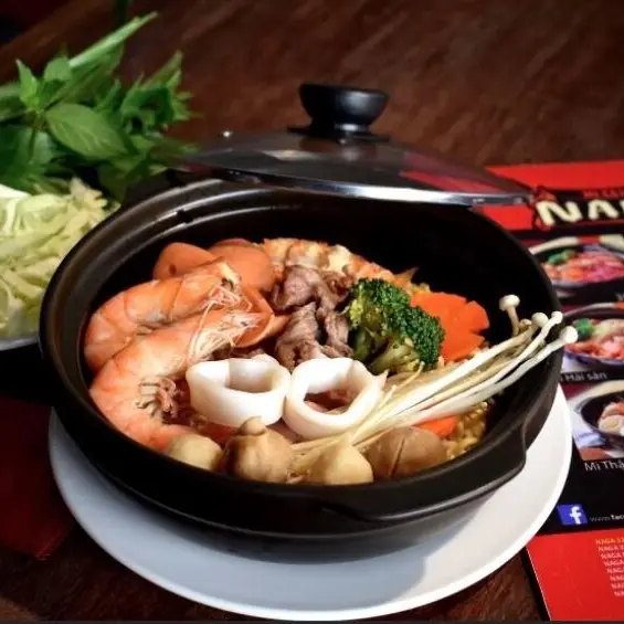 Hình ảnh Mì kim chi hải sản