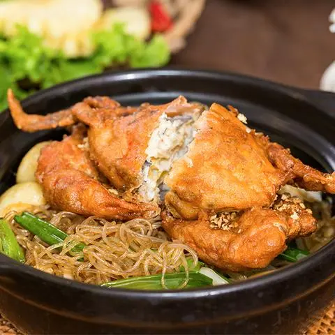Hình ảnh Miến Cua Lột Tay Cầm