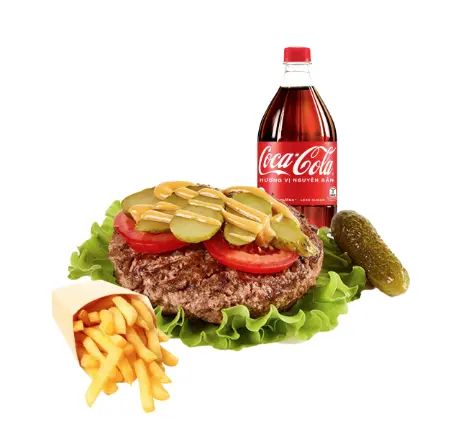 Hình ảnh Combo Hamburger (Không Bánh)