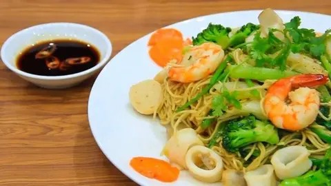 Hình ảnh Mì xào hải sản