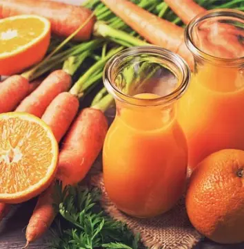 Hình ảnh Nước ép cam mix cà rốt