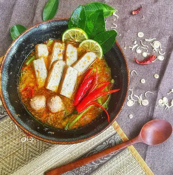 Hình ảnh Bún Tomyum Chả Cá Bò Viên