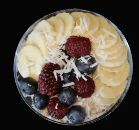 Hình ảnh Mixed berries banana