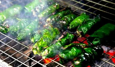 Hình ảnh Bò lá lốt nướng
