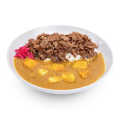Hình ảnh Vegetarian gyu curry don