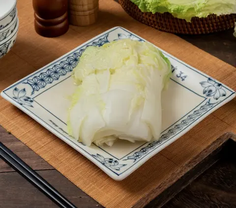 Hình ảnh Cải thảo luộc