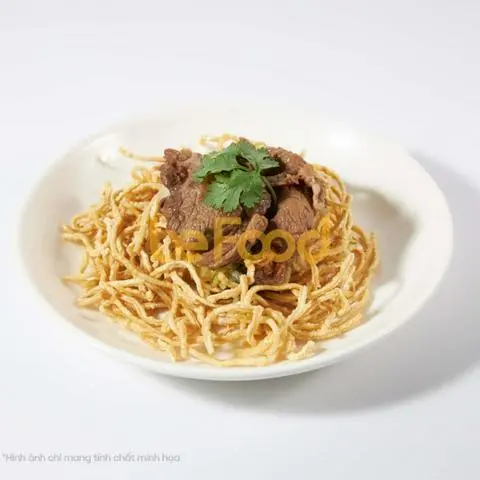 Hình ảnh Mì giòn xào bò