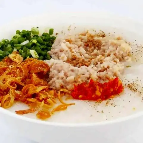 Hình ảnh Cháo thịt bằm - quẩy