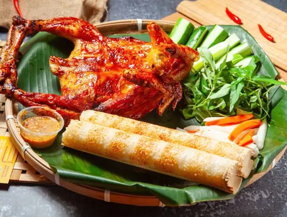 Hình ảnh Gà nướng nguyên con - size lớn