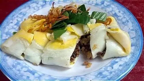 Hình ảnh Bánh cuốn trứng