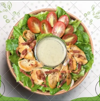 Hình ảnh Ceasar Salad xốt Ceasar