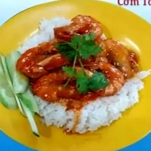 Hình ảnh Cơm tôm rim