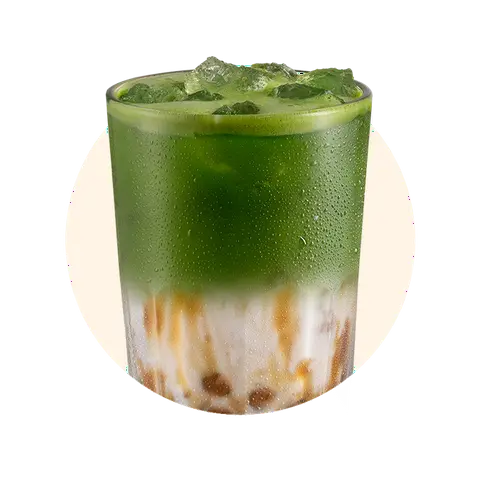 Hình ảnh Matcha okinawa trân châu hoàng kim