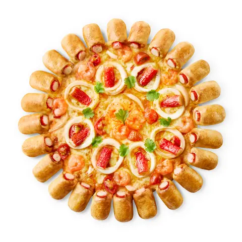 Hình ảnh Pizza Hải Sản Xốt Cay Kiểu Singapore