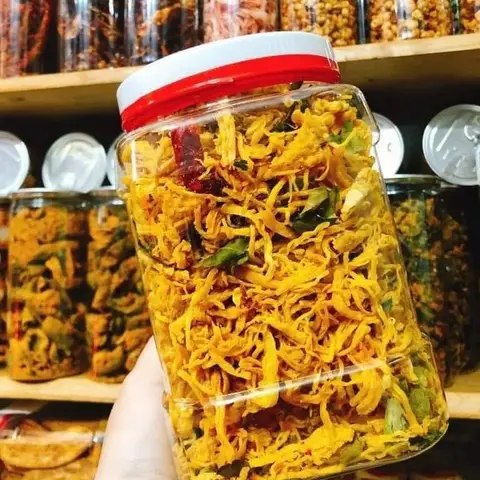 Hình ảnh Khô Gà Lá Chanh 500gr