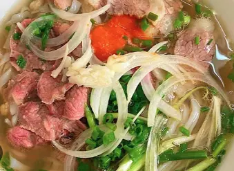 Hình ảnh Phở tái gân