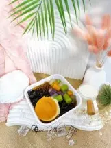 Hình ảnh Chè khoai dẻo bánh flan