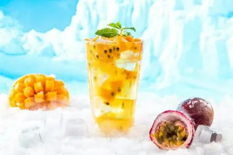 Hình ảnh Trà xoài chanh leo