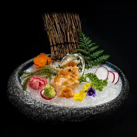 Hình ảnh Akagai sashimi - sò lông Nhật - sa09