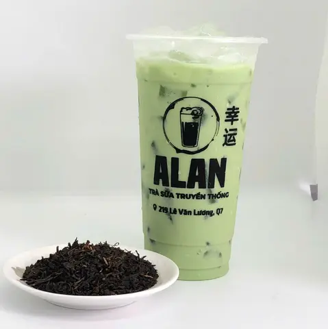 Hình ảnh Trà sữa thái xanh