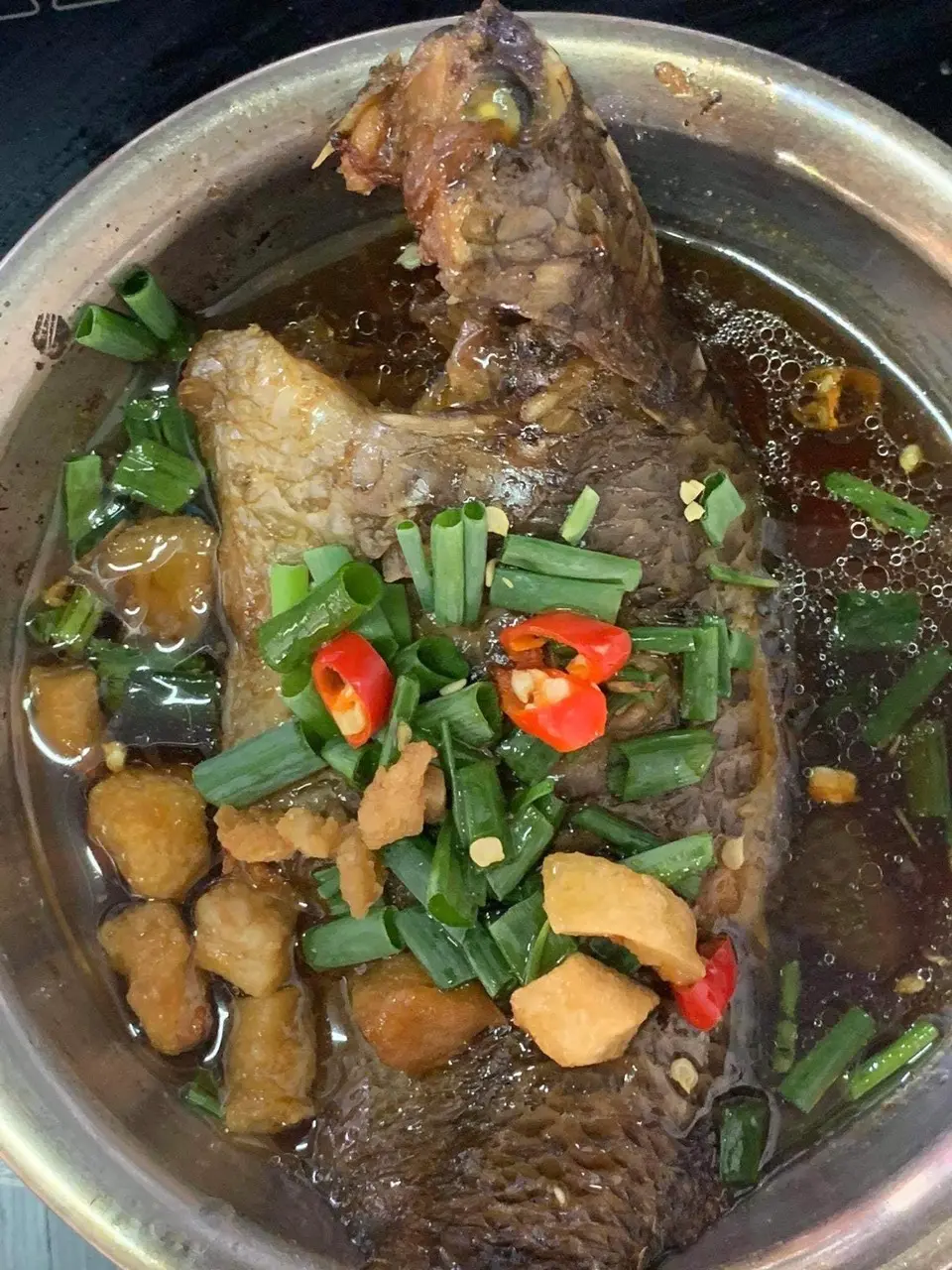 Hình ảnh Cơm cá rô kho tiêu