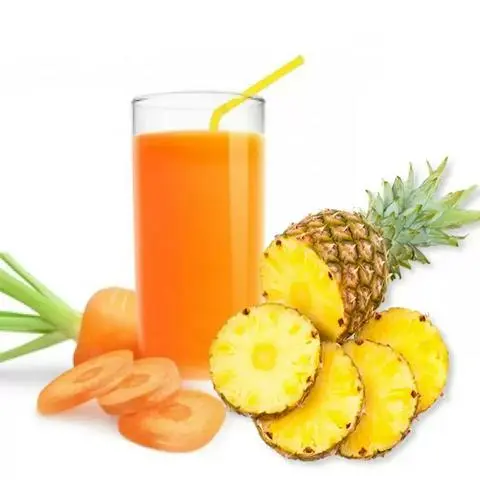 Hình ảnh Nước ép thơm - cà rốt