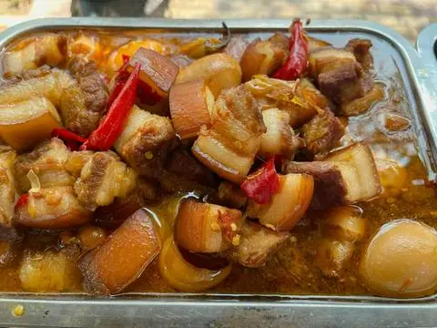 Hình ảnh Cơm thịt kho trứng